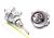 Pt100 50/8mm G1/2R Resistance bulb  Samil Sensor термометр сопротивления