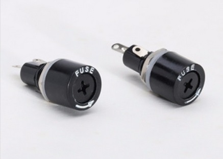 BH002-2 Ø5х20mm держатель предохранителя стационарный 