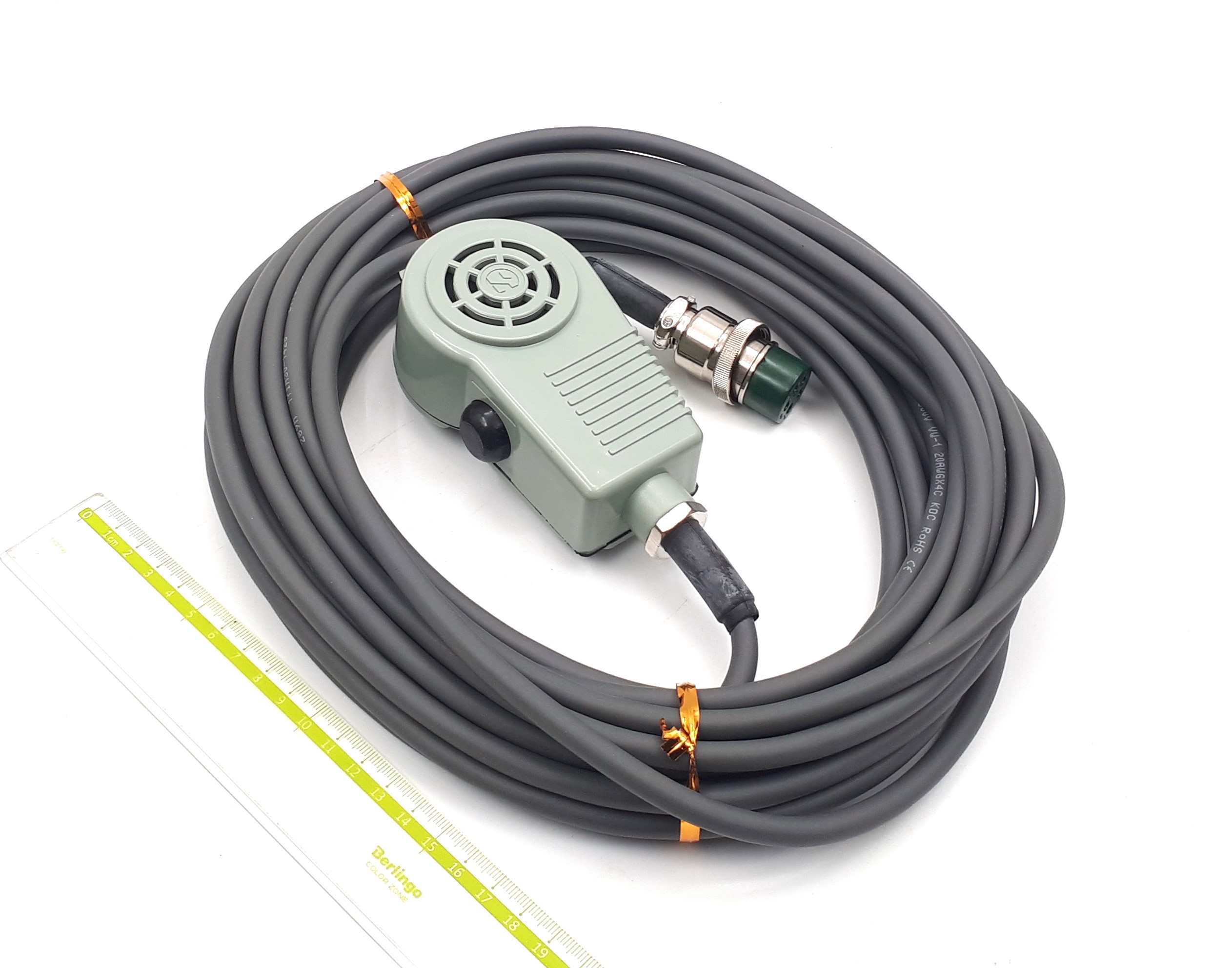 HDM-012 микрофон судовой Dinamic mic Imp.150 Om (15 метров шнур)