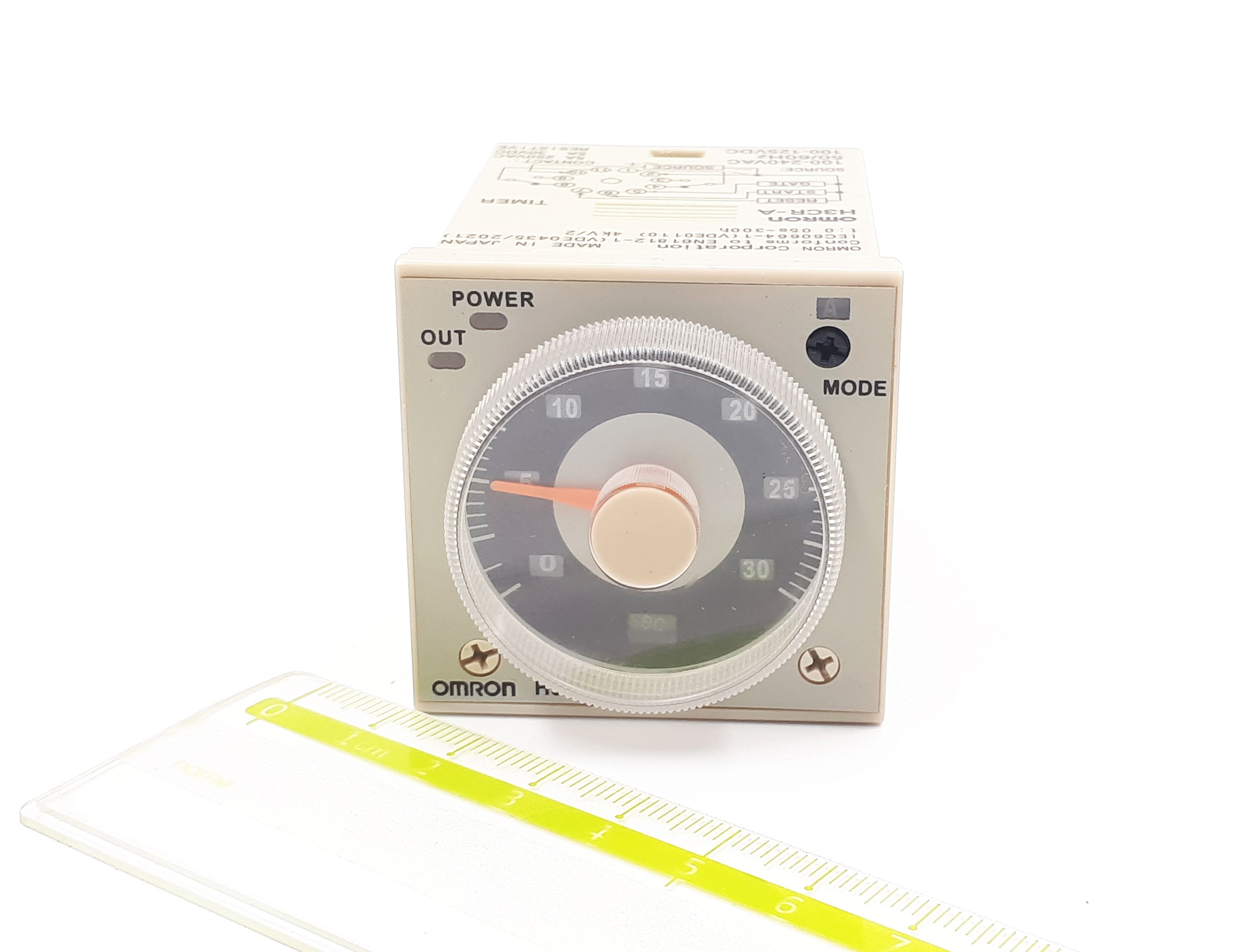 H3CR-A 0,05s-300h 100-240VAC/100-125VDC Omron реле времени