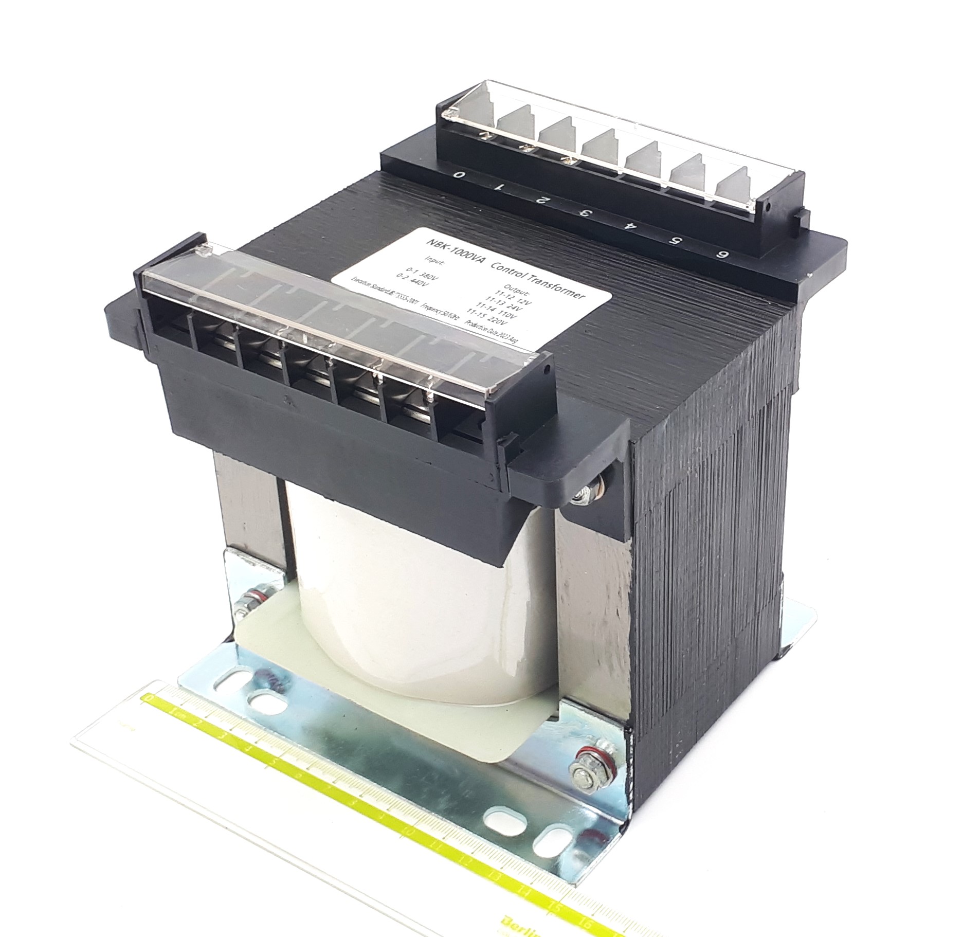 NBK(BK)-1000VA 440-380V/220-110-24-12V 1000VA трансформатор понижающий  