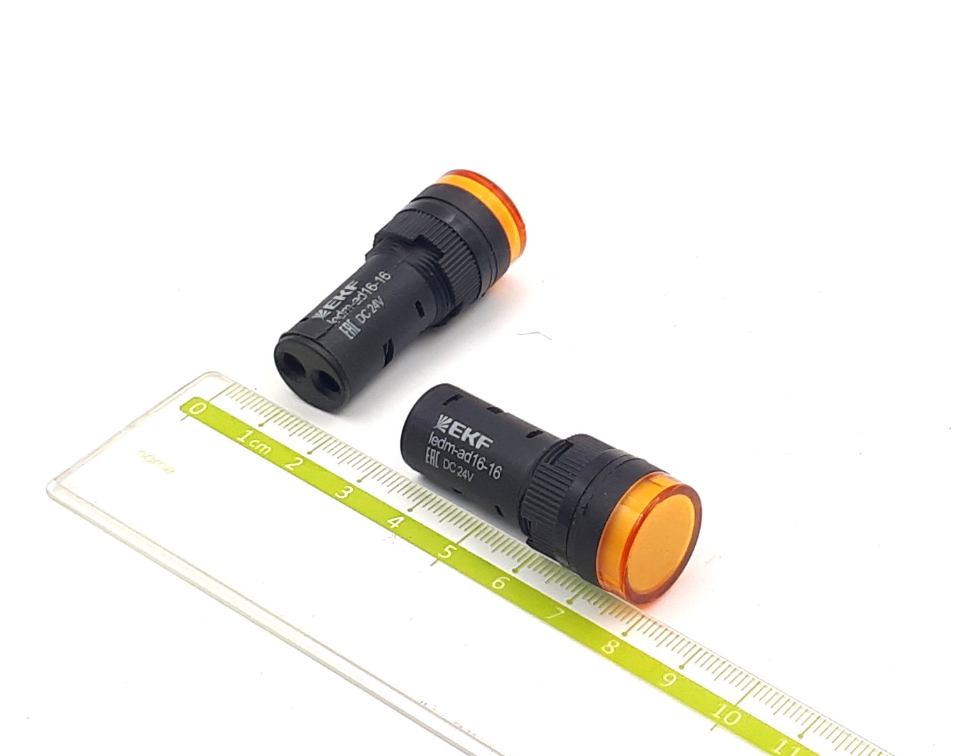 AD16-16HS 24VDC EKF (желтый) индикатор светодиодный