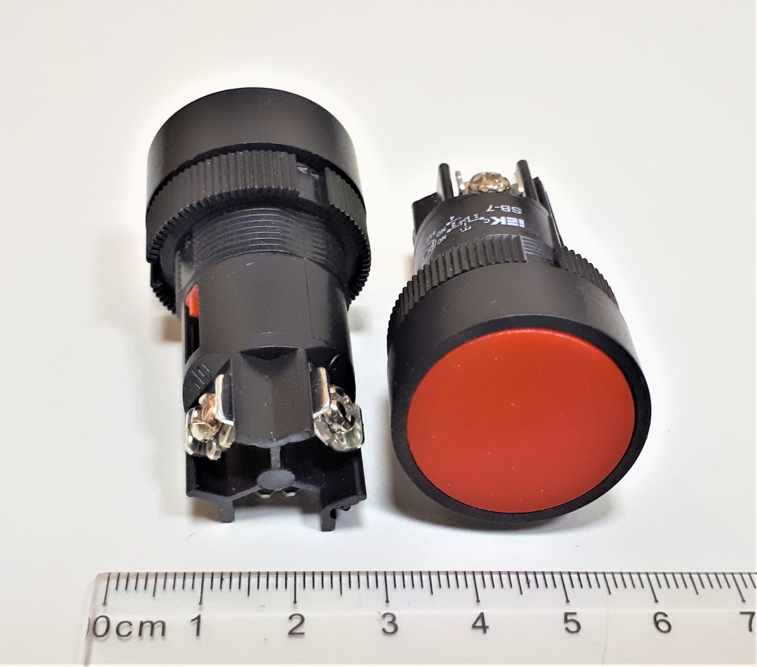 SB-7 d22mm 1NO+1NC (стоп) (красная) кнопка управления