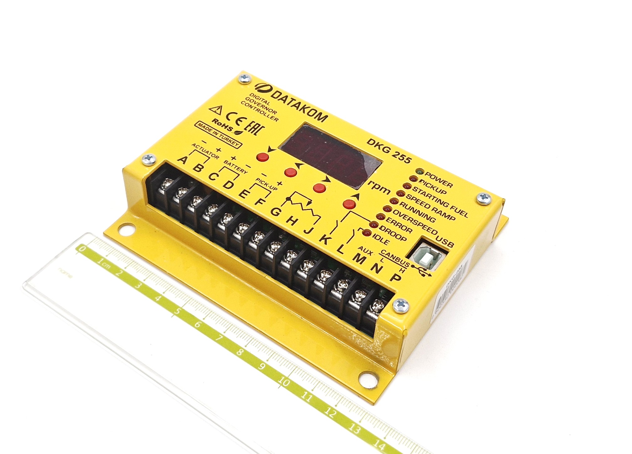 DKG-255 DATAKOM цифровой регулятор оборотов