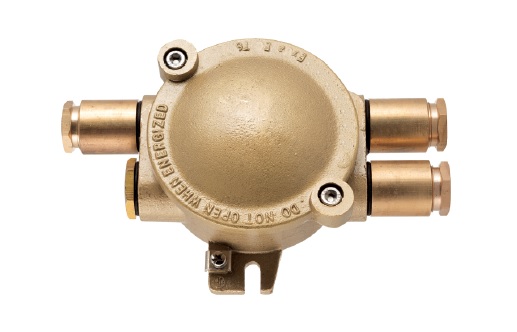 DCJXH202-2 20A 550V IP66 ExeIIT6 коробка соединительная взрывозащищенная