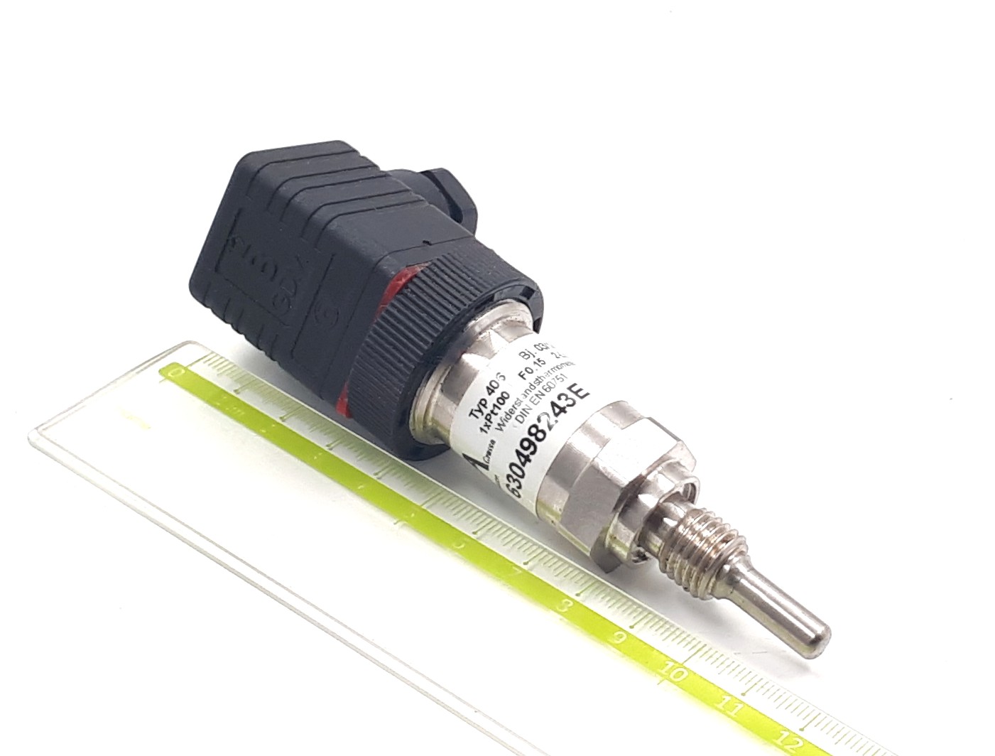 Typ 406 630498243E 1xPt100 4-20mA -60+140°C 30/6mm M12x1,5R GEA термометр сопротивления 