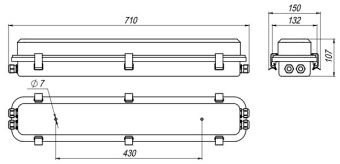 GL-281SD-100096 26W 230VAC IP67 4000K АМЭО светильник светодиодный