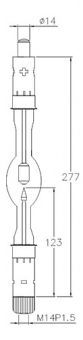 1000W 20V XM1000HTP/G ASL лампа ксеноновая