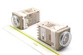 ND4-PKMR 0+400°С Typ K 230VAC 60Hz 1NO+1NC HANYOUNG NUX контроллер температурный (48x48)