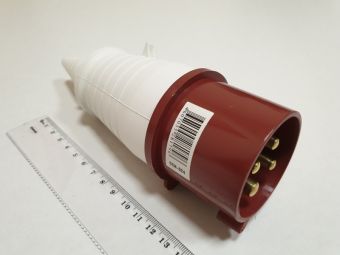 ССИ-224 PSR22-032-4 3Р+Е 32A 380-415V IP44 IEK розетка кабельная переносная