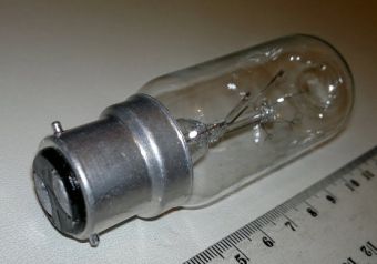 B22d 25W 127V Ц127-25 лампа накаливания цилиндрическая