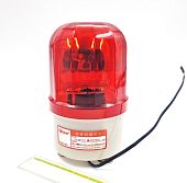LTD-1101J 230VAC 10W B15S IP42 светильник под лампу накаливания проблесковый с зуммером красный