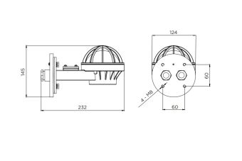SL-002SD-102540 10W 230VAC IP56 4000K АМЭО светильник светодиодный